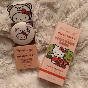 Hello Kitty Lip Balm/LE Hand cream Duo * NIB*